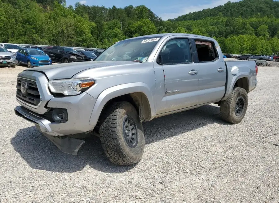 TOYOTA TACOMA DOU 2019 vin 3TMCZ5ANXKM191033 from auto auction Copart