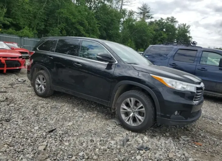 TOYOTA HIGHLANDER 2016 vin 5TDBKRFH5GS307224 from auto auction Copart