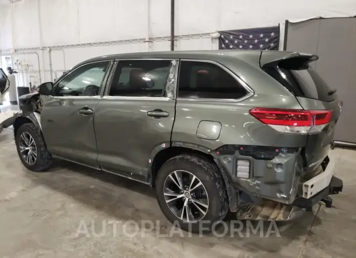 TOYOTA HIGHLANDER 2018 vin 5TDBZRFH0JS907474 from auto auction Copart