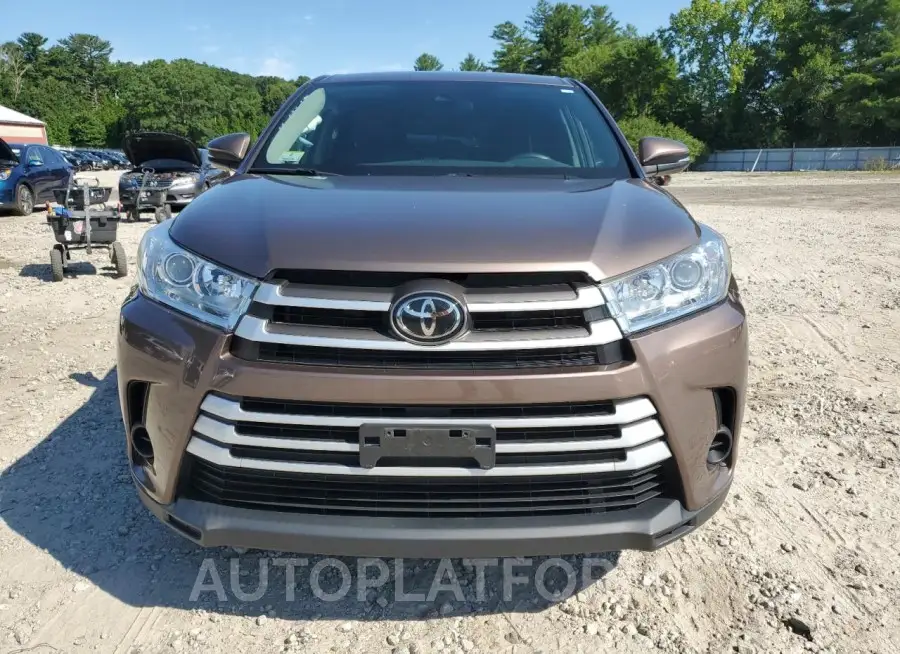 TOYOTA HIGHLANDER 2018 vin 5TDBZRFH9JS810516 from auto auction Copart