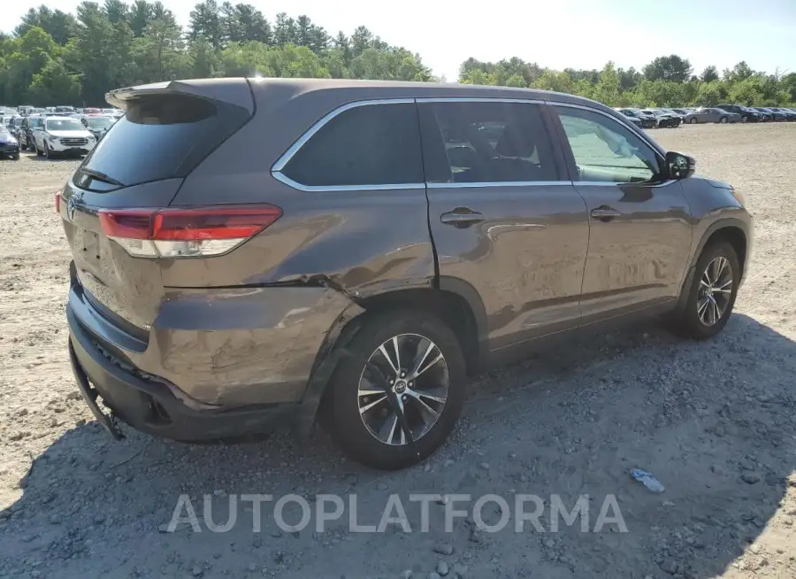 TOYOTA HIGHLANDER 2018 vin 5TDBZRFH9JS810516 from auto auction Copart