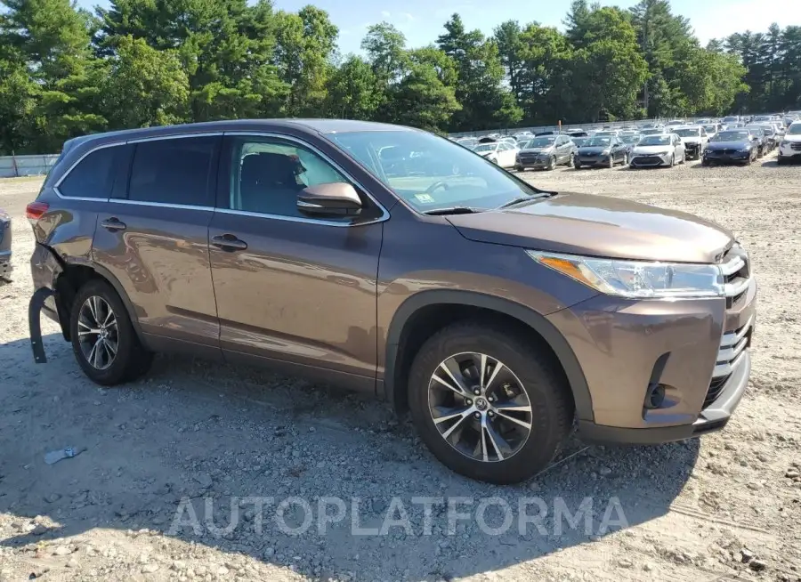 TOYOTA HIGHLANDER 2018 vin 5TDBZRFH9JS810516 from auto auction Copart