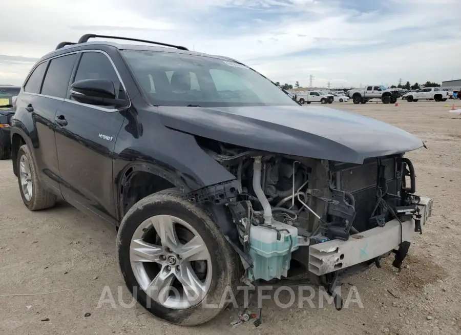 TOYOTA HIGHLANDER 2016 vin 5TDDCRFH8GS014293 from auto auction Copart