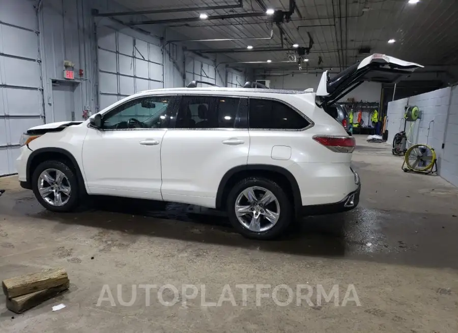 TOYOTA HIGHLANDER 2015 vin 5TDDKRFH9FS142947 from auto auction Copart