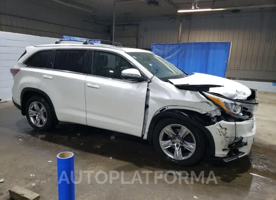 TOYOTA HIGHLANDER 2015 vin 5TDDKRFH9FS142947 from auto auction Copart