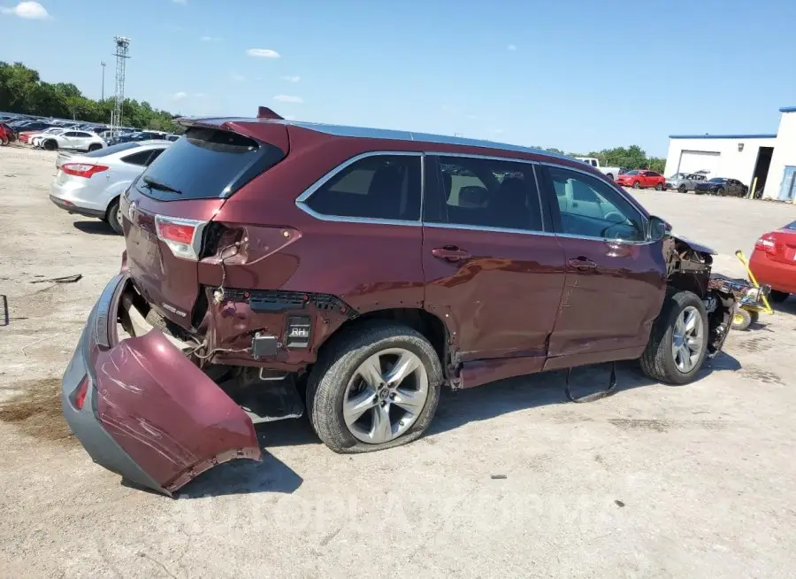 TOYOTA HIGHLANDER 2016 vin 5TDDKRFH9GS321748 from auto auction Copart