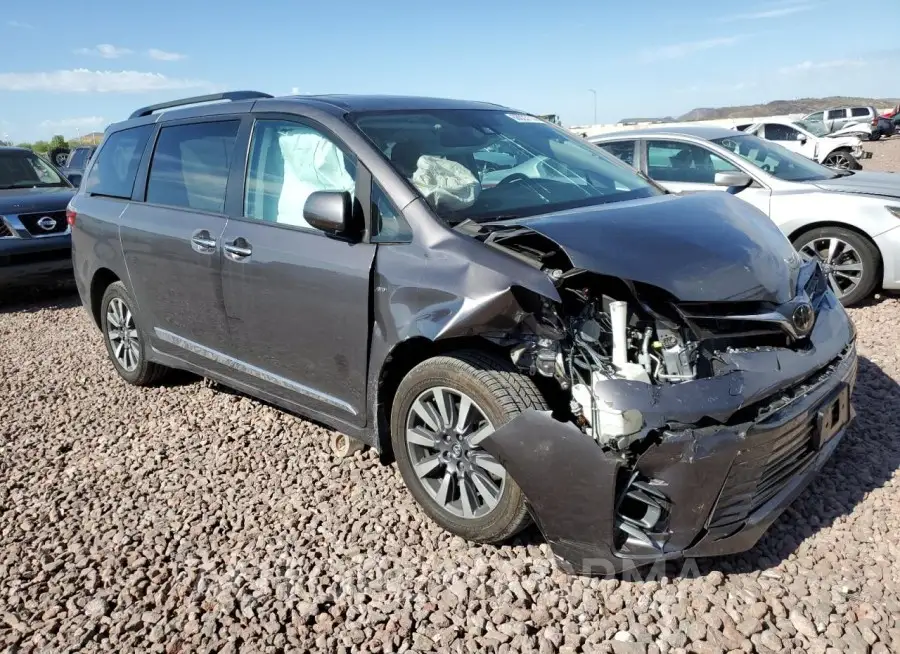 TOYOTA SIENNA XLE 2020 vin 5TDDZ3DC6LS240975 from auto auction Copart