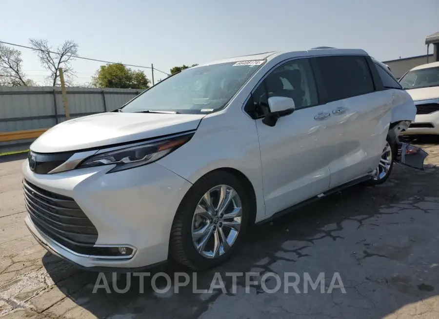 TOYOTA SIENNA LIM 2022 vin 5TDERKEC3NS127811 from auto auction Copart