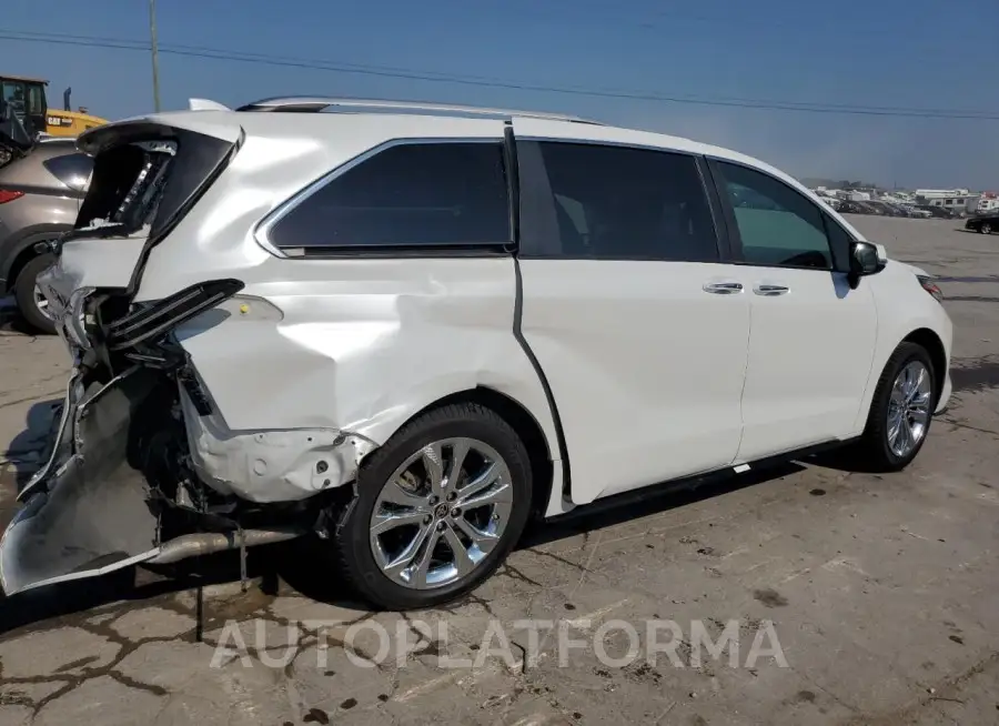 TOYOTA SIENNA LIM 2022 vin 5TDERKEC3NS127811 from auto auction Copart