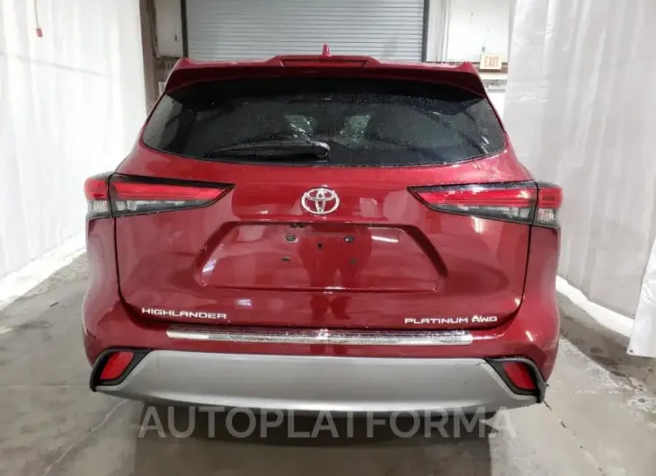 TOYOTA HIGHLANDER 2022 vin 5TDFZRBH1NS170623 from auto auction Copart