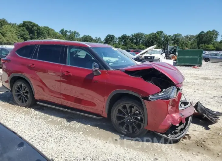 TOYOTA HIGHLANDER 2022 vin 5TDGZRAH3NS544364 from auto auction Copart