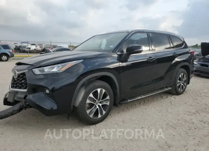 TOYOTA HIGHLANDER 2020 vin 5TDGZRAH7LS018459 from auto auction Copart