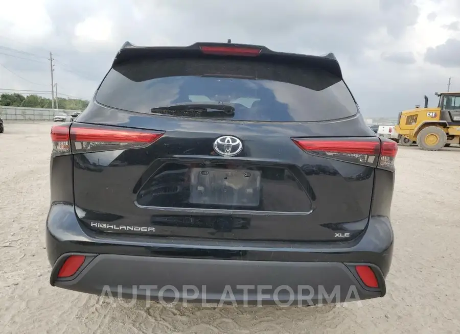 TOYOTA HIGHLANDER 2020 vin 5TDGZRAH7LS018459 from auto auction Copart