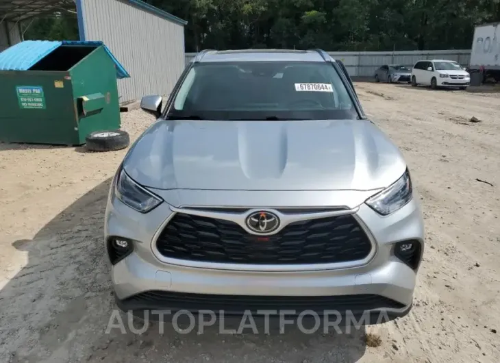 TOYOTA HIGHLANDER 2021 vin 5TDGZRBH1MS099703 from auto auction Copart