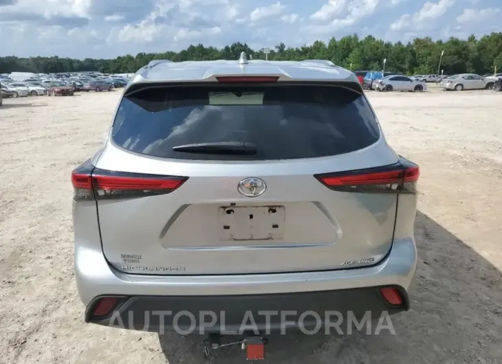 TOYOTA HIGHLANDER 2021 vin 5TDGZRBH1MS099703 from auto auction Copart