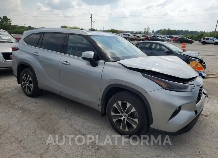 TOYOTA HIGHLANDER 2021 vin 5TDGZRBH4MS526193 from auto auction Copart