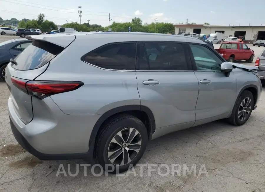 TOYOTA HIGHLANDER 2021 vin 5TDGZRBH4MS526193 from auto auction Copart