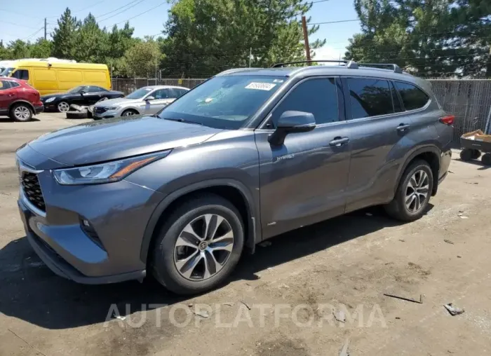 TOYOTA HIGHLANDER 2020 vin 5TDHBRCH1LS508501 from auto auction Copart