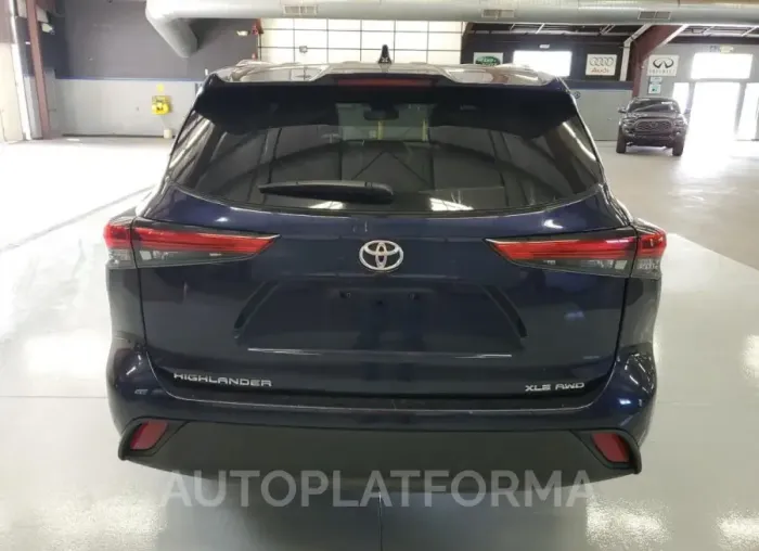 TOYOTA HIGHLANDER 2021 vin 5TDHZRBHXMS080474 from auto auction Copart