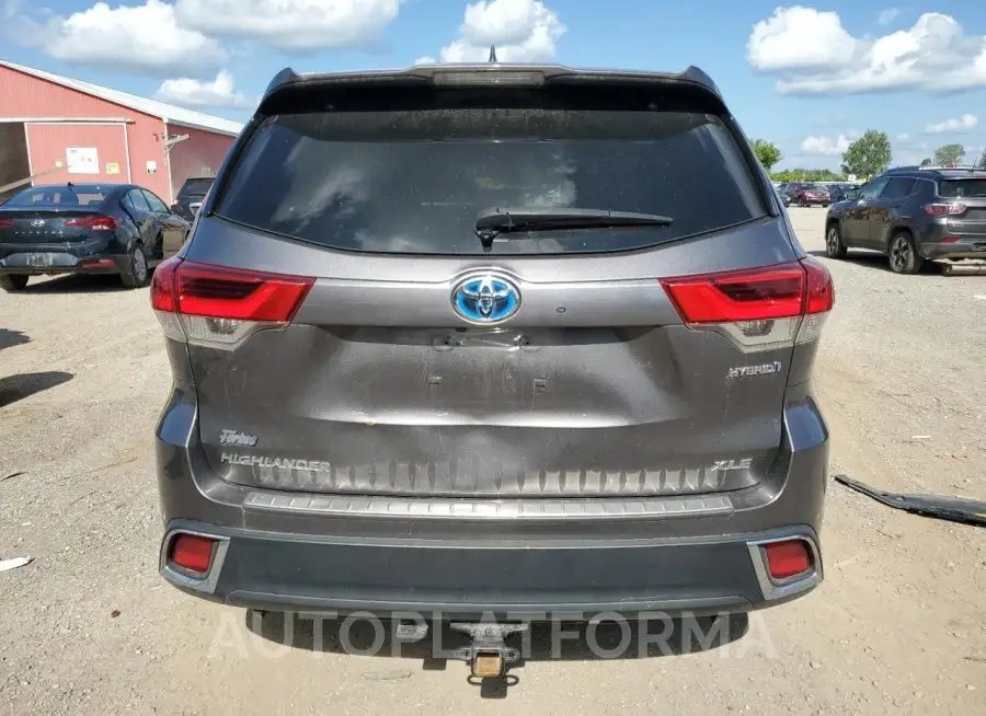 TOYOTA HIGHLANDER 2019 vin 5TDJGRFH9KS070971 from auto auction Copart