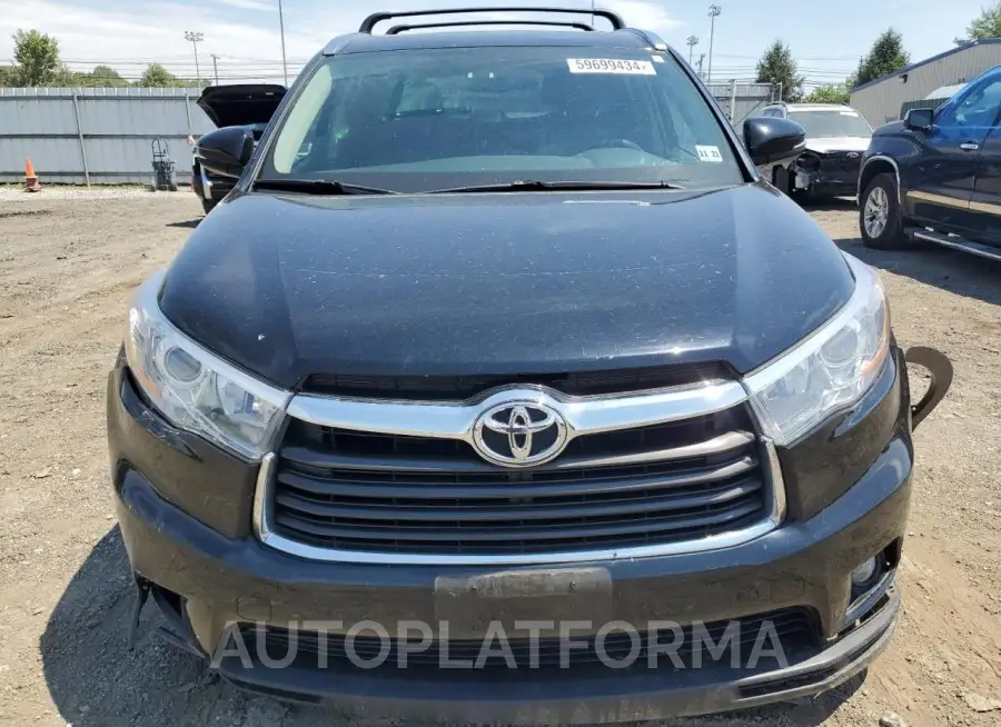 TOYOTA HIGHLANDER 2016 vin 5TDJKRFH3GS352254 from auto auction Copart