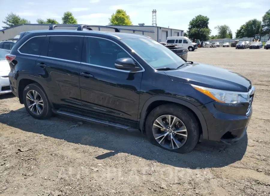 TOYOTA HIGHLANDER 2016 vin 5TDJKRFH3GS352254 from auto auction Copart