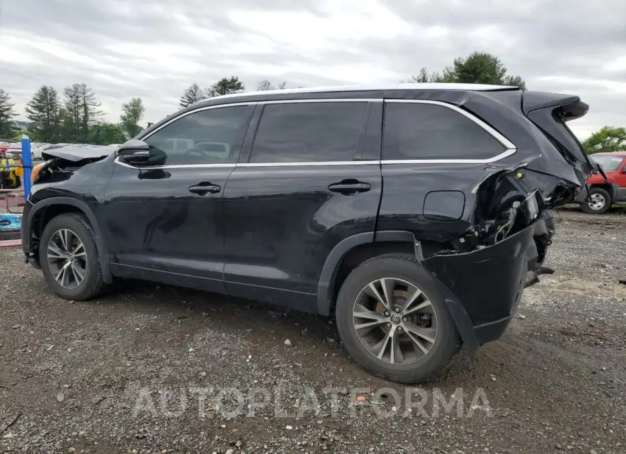 TOYOTA HIGHLANDER 2016 vin 5TDJKRFH7GS317863 from auto auction Copart