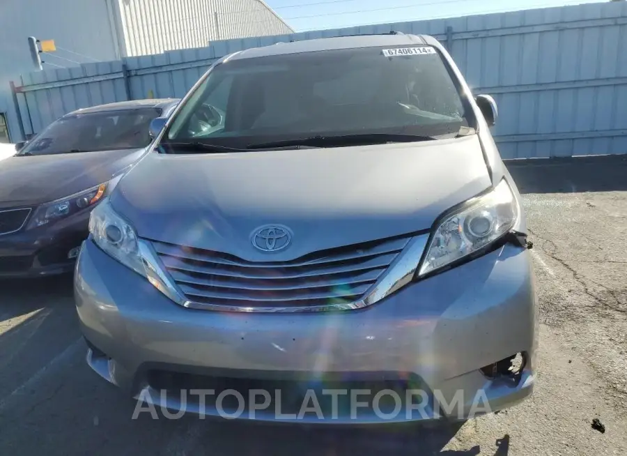 TOYOTA SIENNA LE 2017 vin 5TDJZ3DC1HS152667 from auto auction Copart