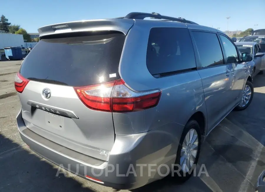 TOYOTA SIENNA LE 2017 vin 5TDJZ3DC1HS152667 from auto auction Copart