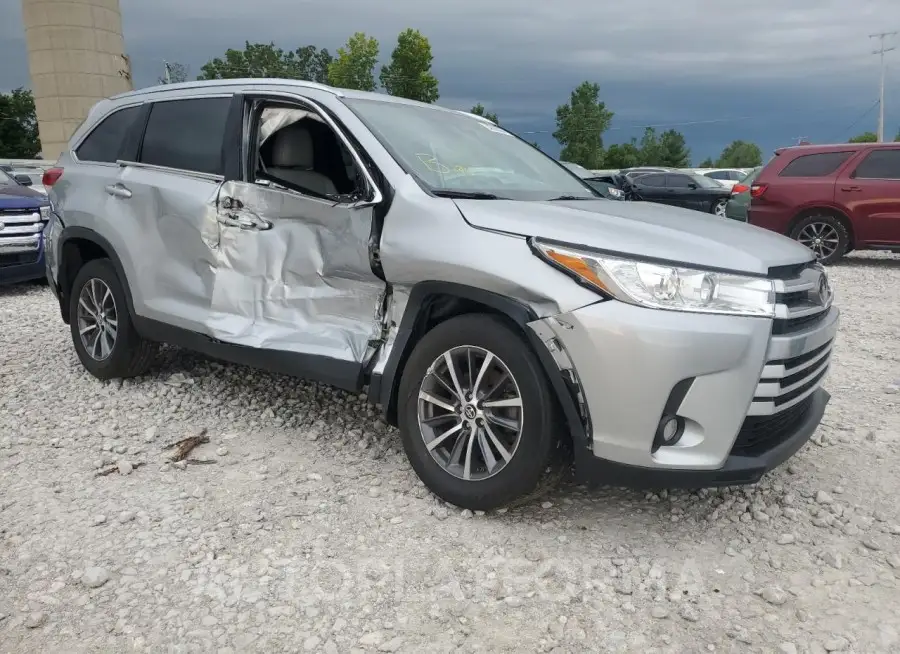 TOYOTA HIGHLANDER 2019 vin 5TDJZRFH3KS615248 from auto auction Copart