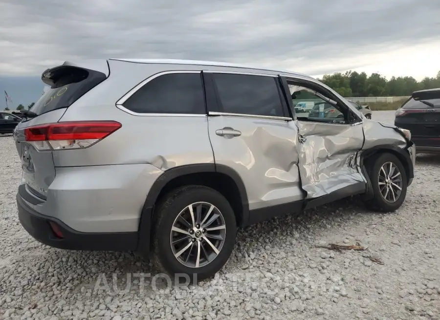 TOYOTA HIGHLANDER 2019 vin 5TDJZRFH3KS615248 from auto auction Copart