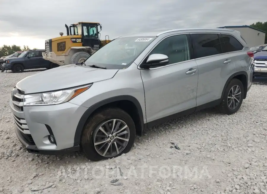 TOYOTA HIGHLANDER 2019 vin 5TDJZRFH3KS615248 from auto auction Copart