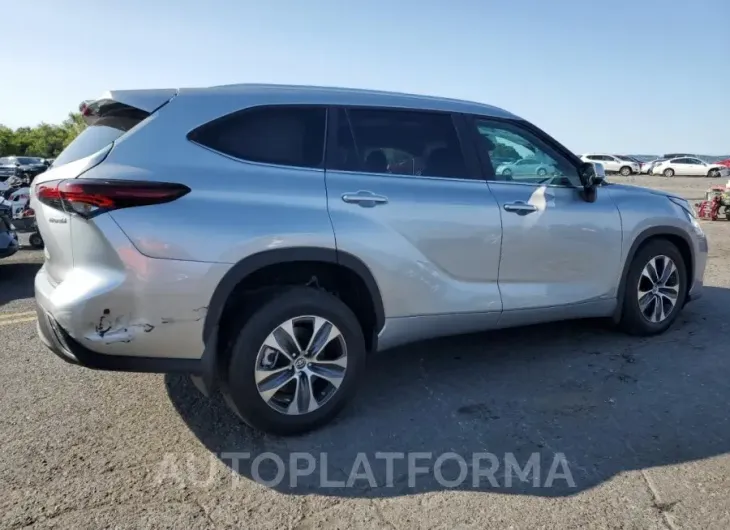 TOYOTA HIGHLANDER 2024 vin 5TDKBRCH7RS612781 from auto auction Copart