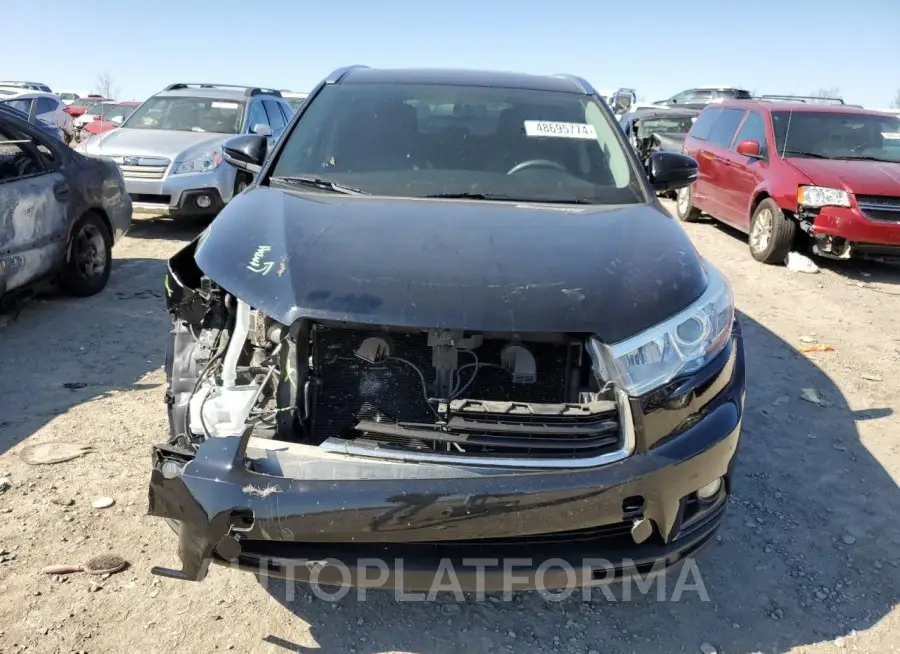 TOYOTA HIGHLANDER 2016 vin 5TDKKRFH6GS500269 from auto auction Copart