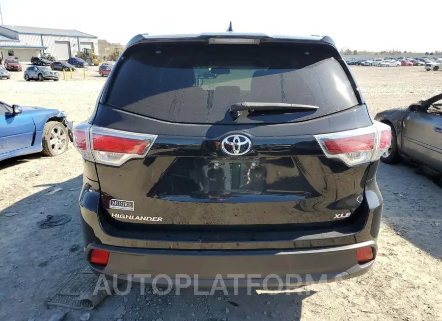 TOYOTA HIGHLANDER 2016 vin 5TDKKRFH6GS500269 from auto auction Copart