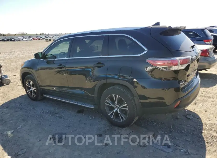 TOYOTA HIGHLANDER 2016 vin 5TDKKRFH6GS500269 from auto auction Copart