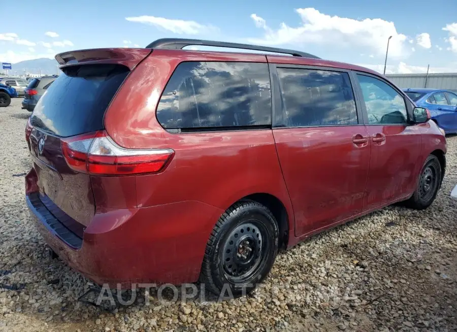 TOYOTA SIENNA LE 2017 vin 5TDKZ3DC0HS864480 from auto auction Copart