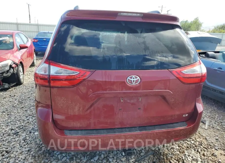 TOYOTA SIENNA LE 2017 vin 5TDKZ3DC0HS864480 from auto auction Copart