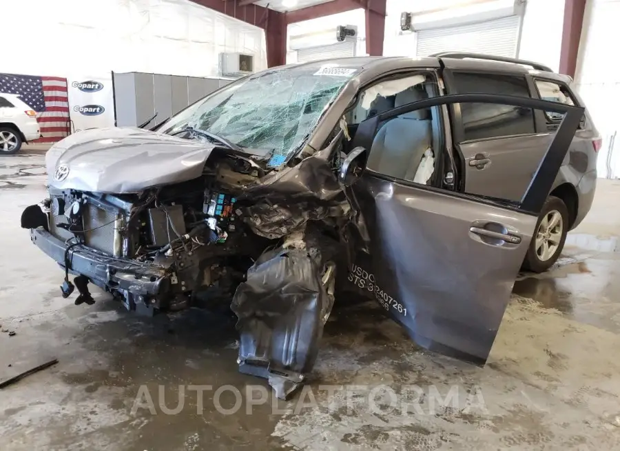 TOYOTA SIENNA LE 2017 vin 5TDKZ3DC6HS894342 from auto auction Copart