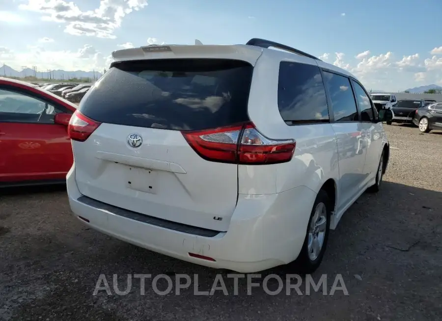 TOYOTA SIENNA LE 2019 vin 5TDKZ3DC7KS015017 from auto auction Copart