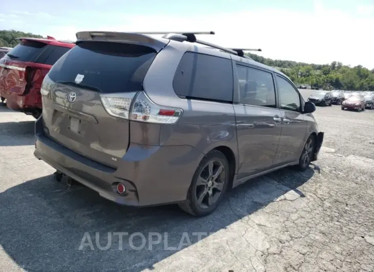 TOYOTA SIENNA SPO 2015 vin 5TDXK3DC7FS656197 from auto auction Copart