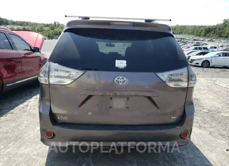 TOYOTA SIENNA SPO 2015 vin 5TDXK3DC7FS656197 from auto auction Copart