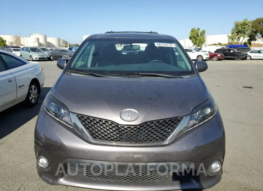 TOYOTA SIENNA SPO 2015 vin 5TDXK3DCXFS686343 from auto auction Copart