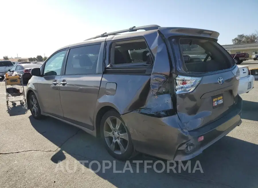 TOYOTA SIENNA SPO 2015 vin 5TDXK3DCXFS686343 from auto auction Copart