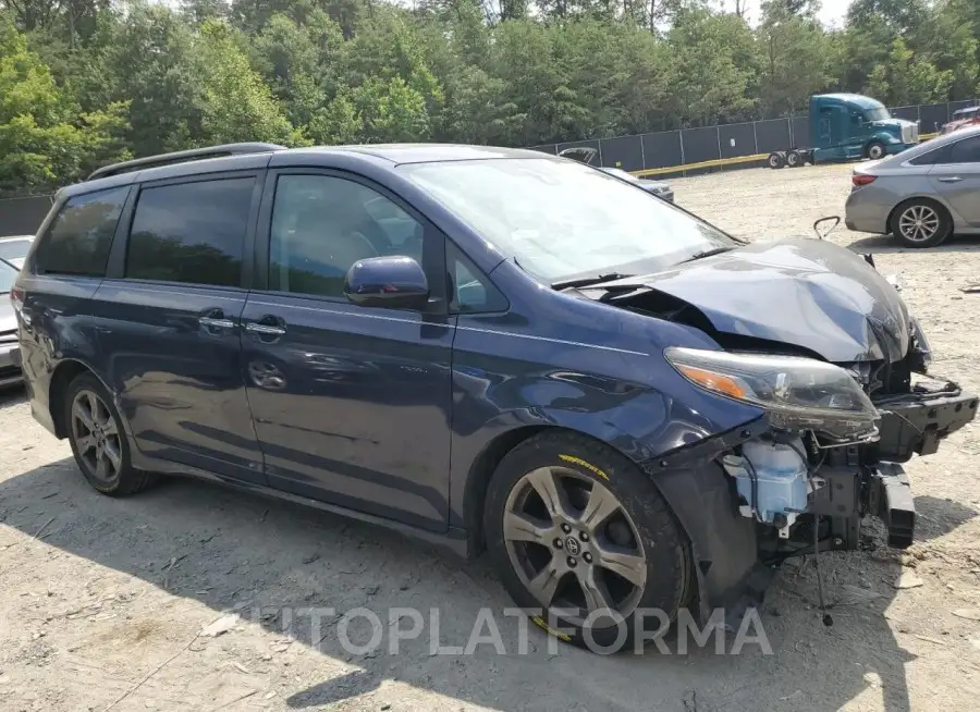 TOYOTA SIENNA SE 2018 vin 5TDXZ3DC9JS943013 from auto auction Copart