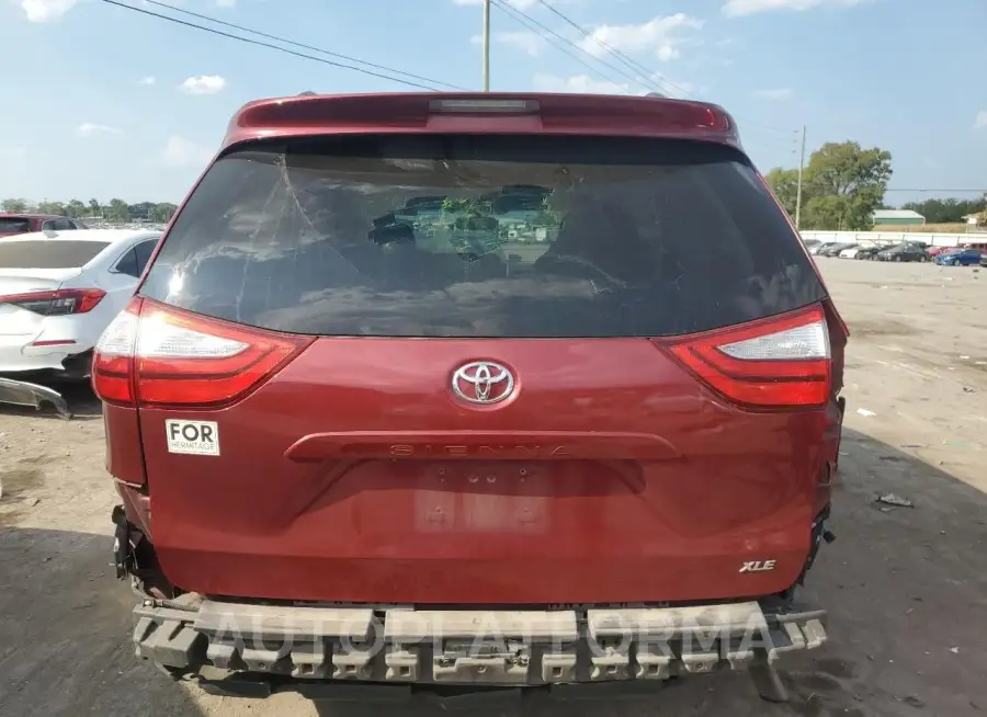 TOYOTA SIENNA XLE 2015 vin 5TDYK3DC2FS565567 from auto auction Copart