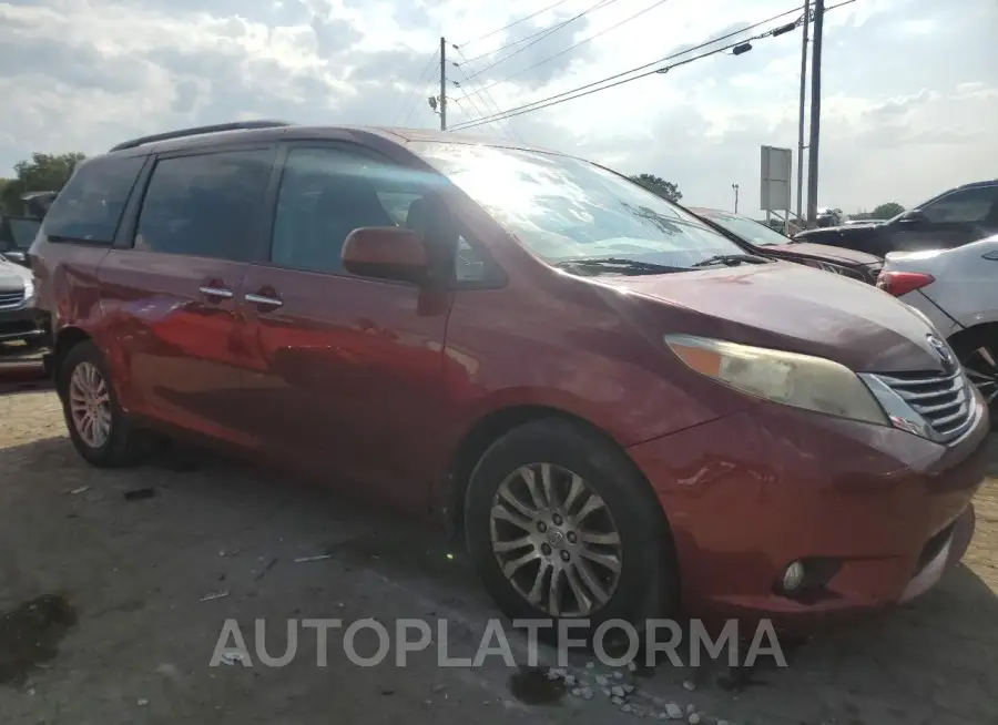 TOYOTA SIENNA XLE 2015 vin 5TDYK3DC2FS565567 from auto auction Copart