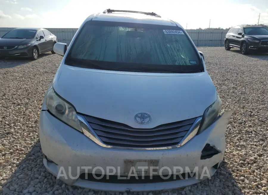 TOYOTA SIENNA XLE 2015 vin 5TDYK3DC8FS537241 from auto auction Copart