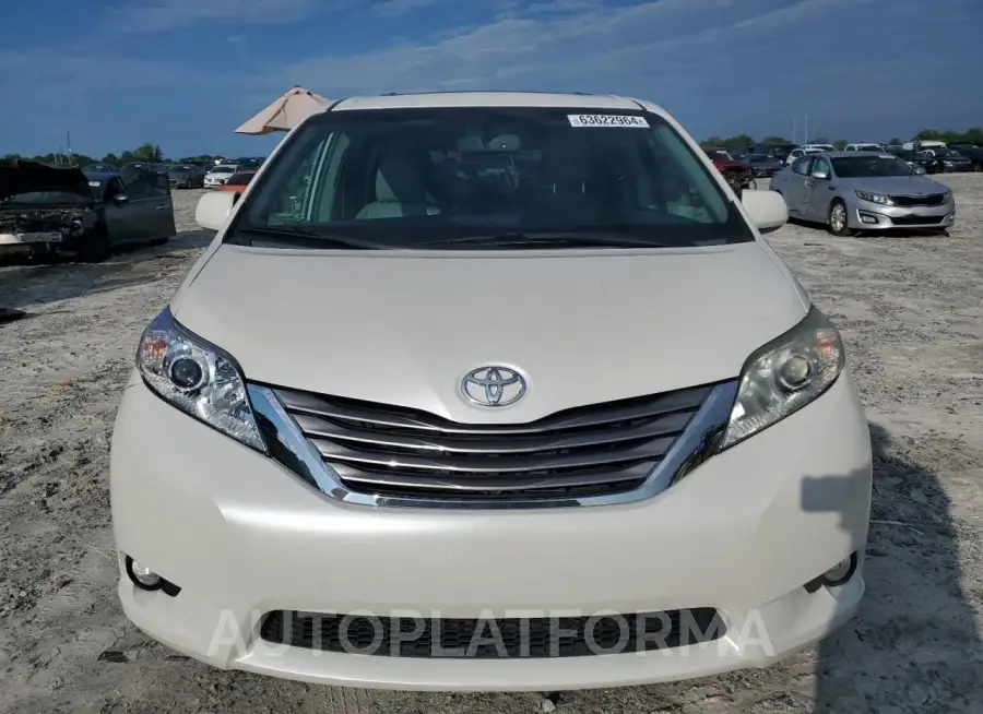 TOYOTA SIENNA XLE 2015 vin 5TDYK3DC8FS563631 from auto auction Copart