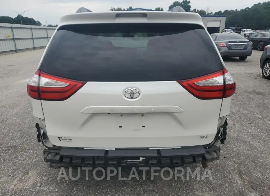 TOYOTA SIENNA XLE 2015 vin 5TDYK3DC9FS645559 from auto auction Copart